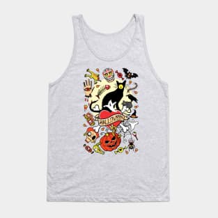 Happy Halloween (grey) Tank Top